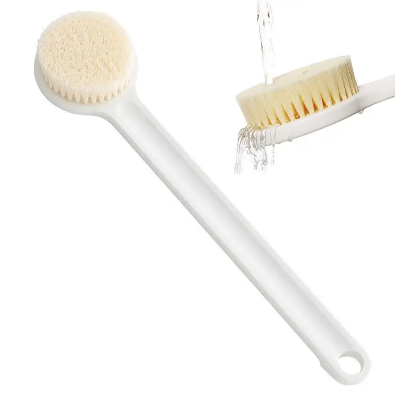 

Body Scrubber brush For Back Bath Brush Long Handle For Shower With Soft Bristle Bath Massage Brush For Women Men Body Cleansing