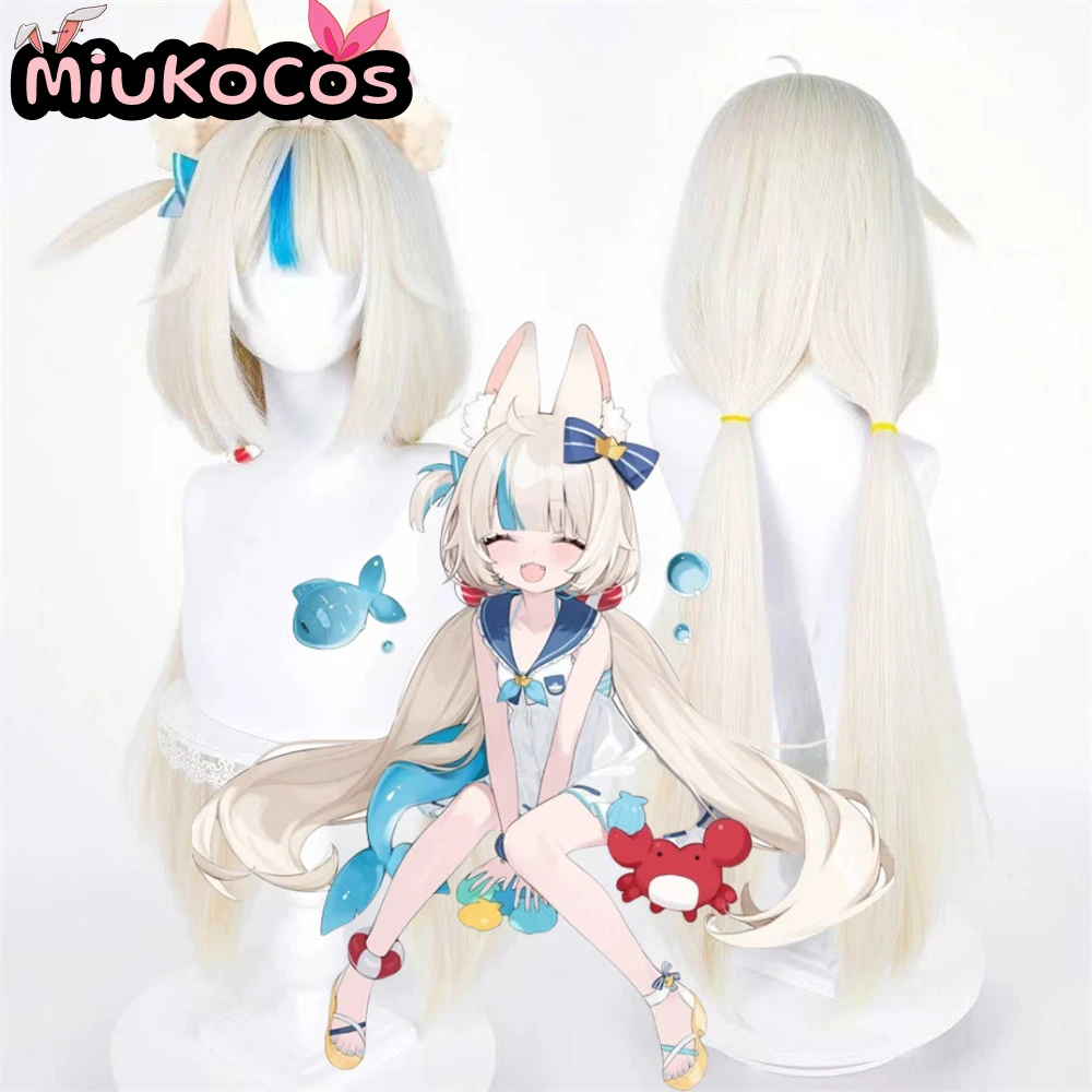 

В НАЛИЧИИ Sameko Saba Косплей Парик MiukoCosplay Виртуальный YouTuber Косплей