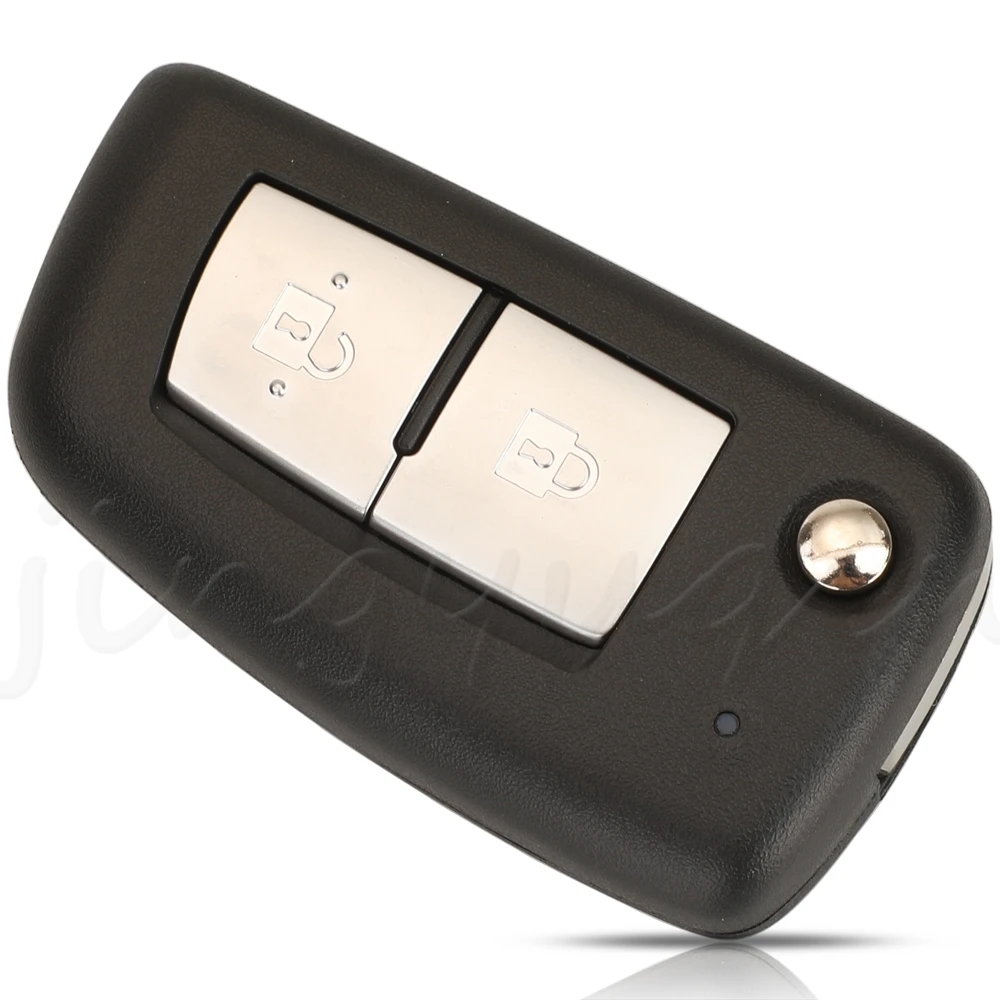 Jingyuqin For Nissan Qashqai Micra Pulsar X-Trail 2Buttons Fob 433MHZ 4A Chip CWTWB1G767 Folding Smart Remote Control Car Key