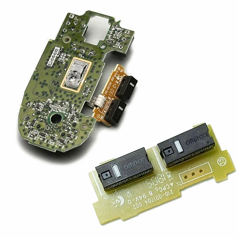 Mouse interruptor micro botão círculo placa chave motherboard para logitech g102 g102 herói botão do mouse placa cabo de peças de reparo