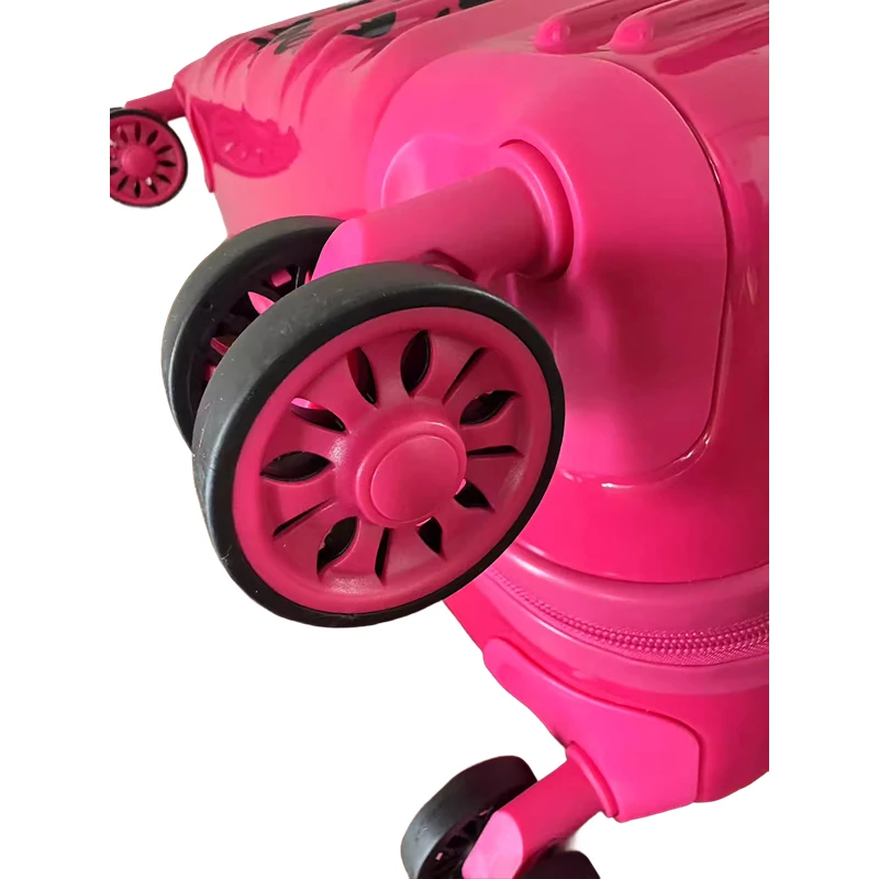 24インチ グラフィティデザイン スーツケース - 超軽量ハードシェルラゲッジ TSAロック & 360度回転付き °   スピナーホイール