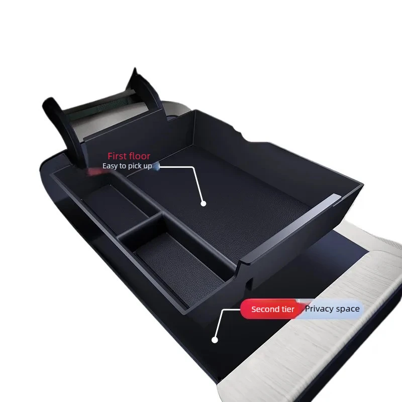 Premium Center Console Armrest Storage Box Organizer Compatible with BYD Seal 06GT Car Interior Modification Accessories Tray