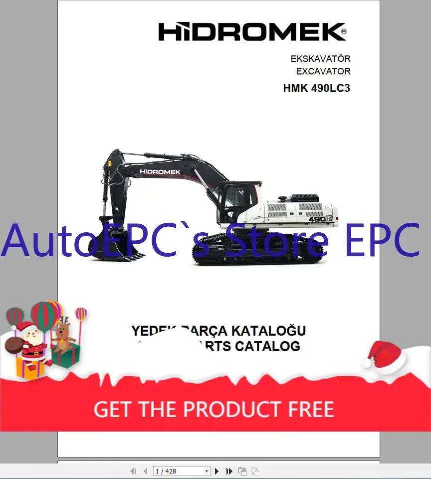 

AutoEPC Hidromek Machinery 2021 PDF 6,52 ГБ 2021 Руководство по обслуживанию и детали Руководство по эксплуатации и схемам