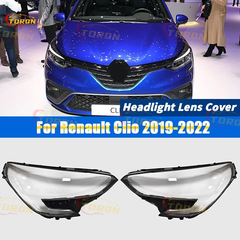 

Для Renault Clio 2019 2020 2021 2022, крышка объектива фар автомобиля, абажур, пылезащитный чехол для фар, автомобильные аксессуары, автомобили