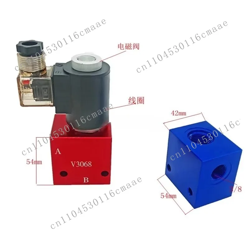 

V8068 Electric Check Valve Solenoid Valve Hydraulic Cartridge Valve