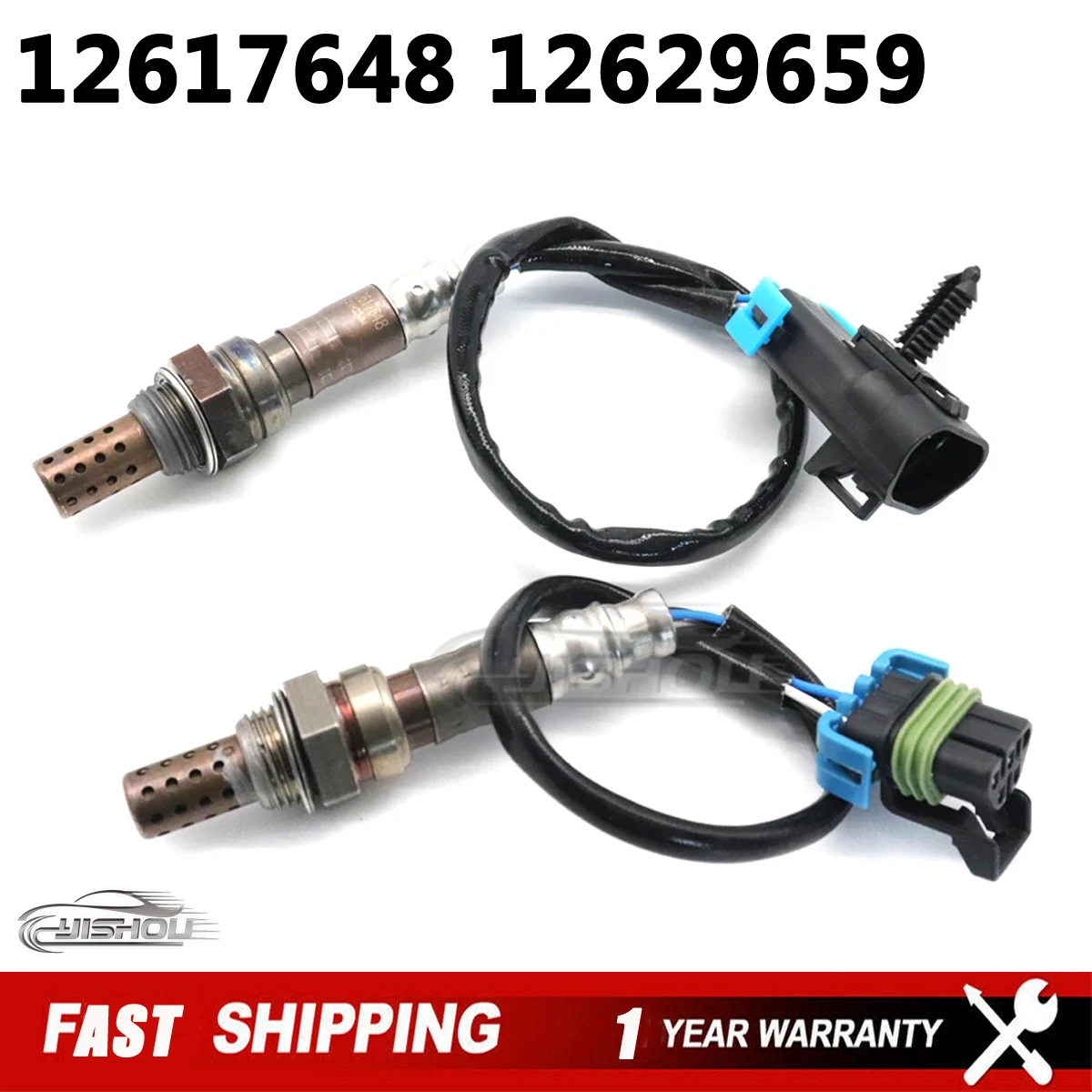 2pcs 12617648 12629659 O2 Oxygen Lambda Sensor For VAUXHALL Opel ASTRA J GTC INSIGNIA A MK 1 2.0 Turbo 2008-2017 New