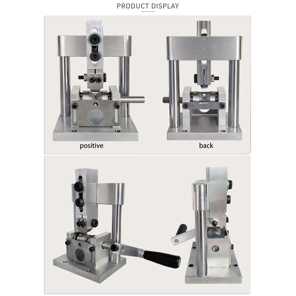 Top Sale Wire Machine Electric Wire Puller Peeling Automatic Hand Crank Manual Scrap Peeling Copper Cable Stripper