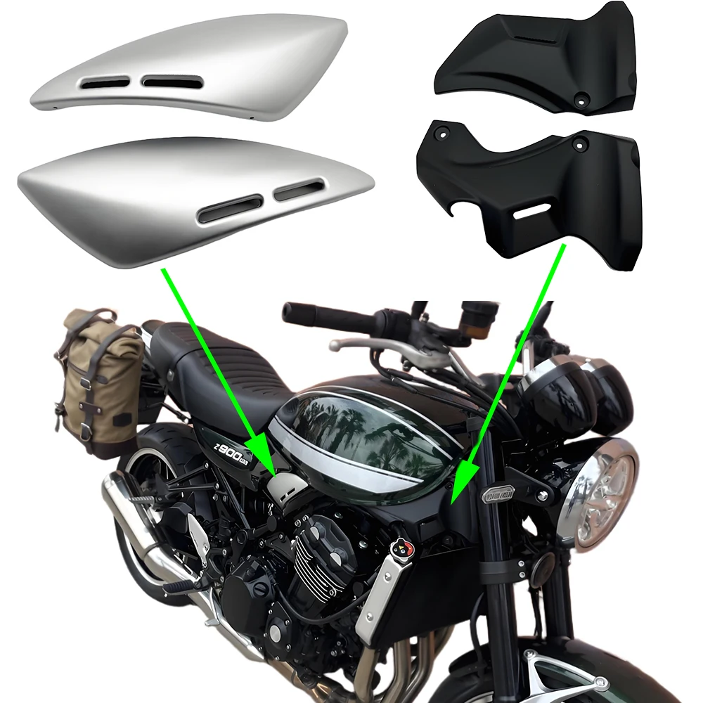

Z900RS Fuel tank lower side panel fairing For Kawasaki Z900RS SE Cafe 2018-2024 Tank Front Side Cover