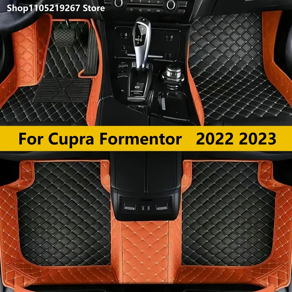 

Автомобильные коврики для Cupra Formentor 2022 2023, детали интерьера, аксессуары из искусственной кожи