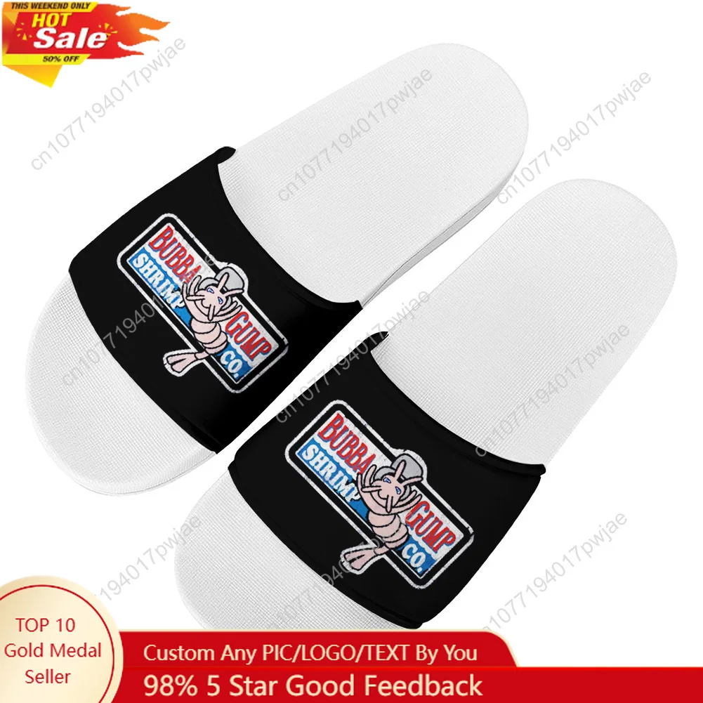 

Retro1994 Bubba Gump Shrimp Slippers Home Water Shoes Gump Forrest Gump Mens Womens Summer Slipper indoor Shower Pool Sandals