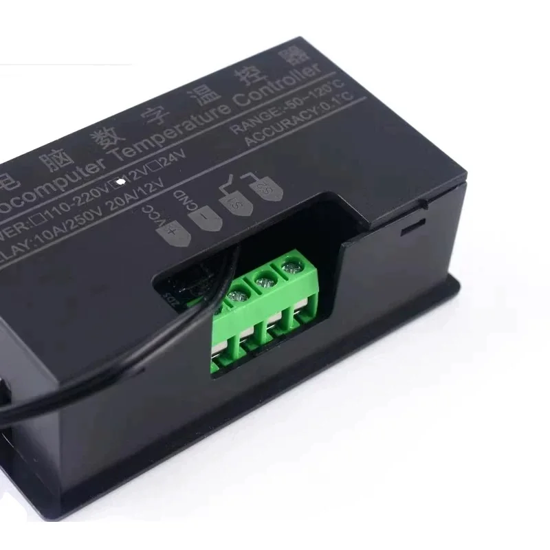 W3230 High Precision Temperature Controller, Digital Thermostat Module, Mini Temperature Control Switch