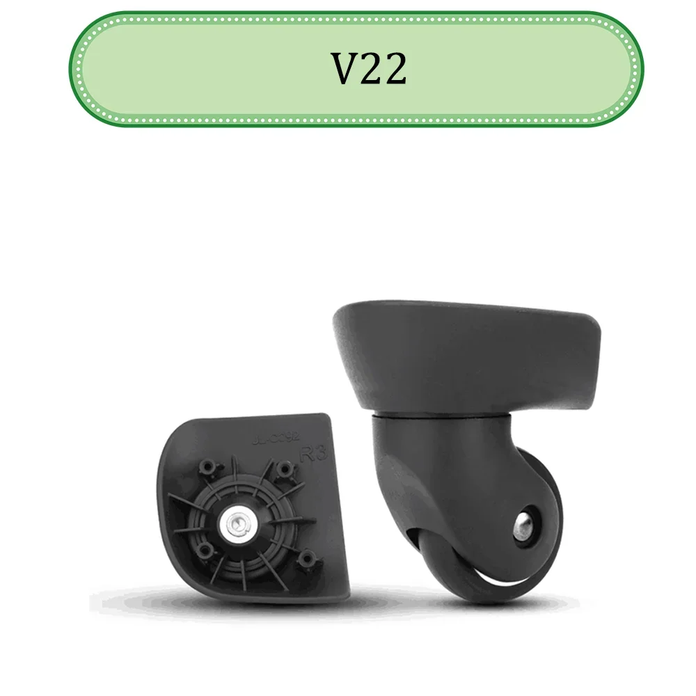 Suitable For Samsonite V22 Universal Wheel Replacement Suitcase Silent Smooth Shock Absorbing Durable Wheel Accessories Wheels