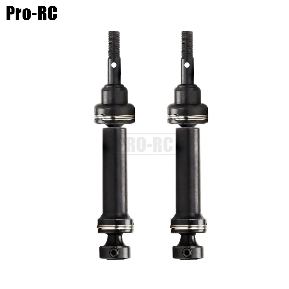 2Pcs #7051 Harden Steel Front Rear CVD Drive Shafts Driveshaft Replace Set for RC Car Parts Traxxas 1/16 Mini Slash 70054-1