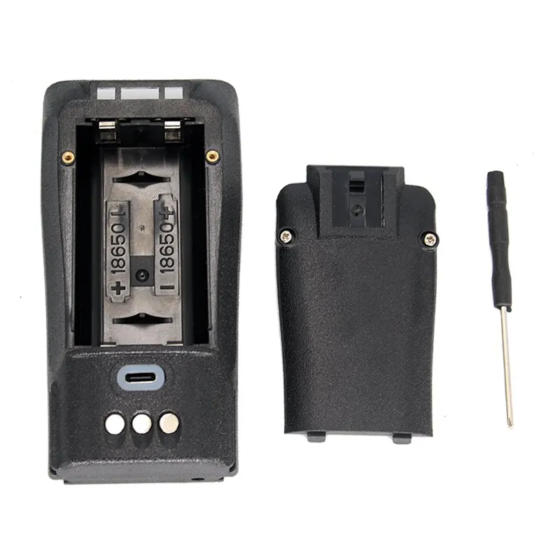PMNN4497 Battery Base Box Suitable for Walkie Talkie XIR P3688 GP3188 GP3688 CP200D DP1400 CP380 DEP450 CP040 Radio Accessories