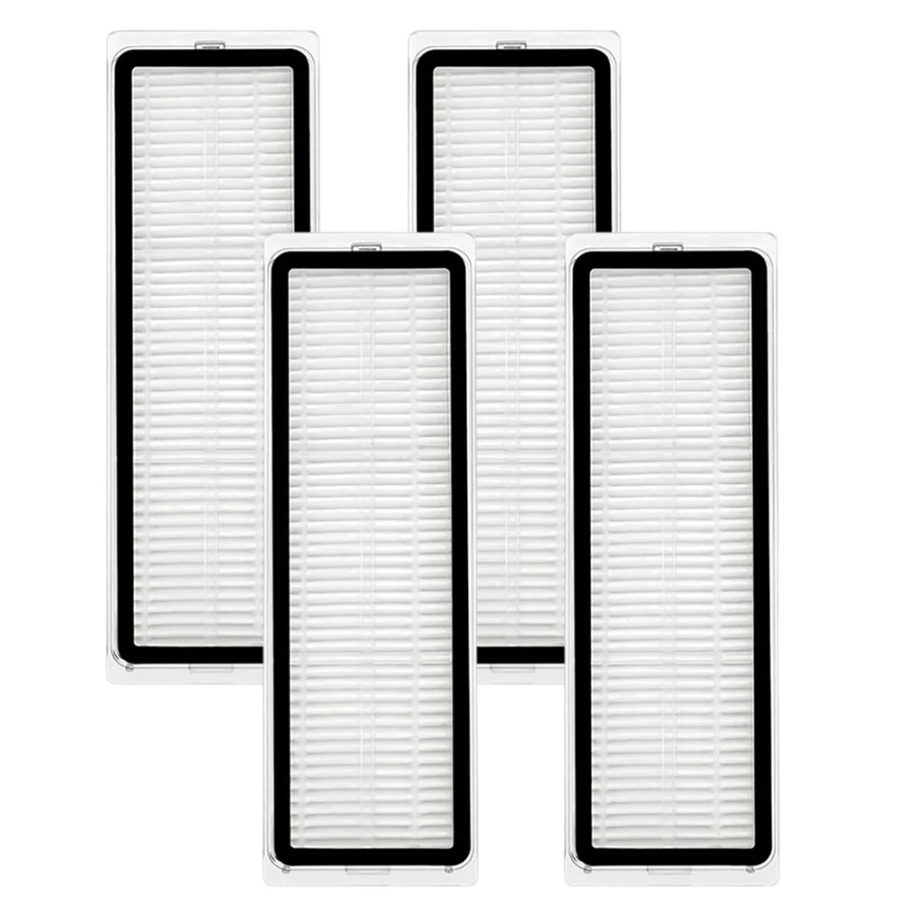 4 Replacement Filters Compatible with For DREAME D20 Plus Robot Vacuum Cleaner Designed for Dust Capture and Air Improvement