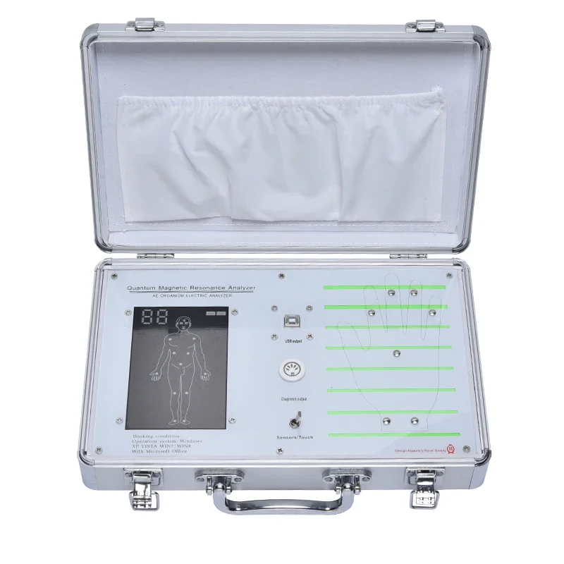 Scanner de corps de résonance de Quactus, analyseur magnétique, 2 en 1, dernière version