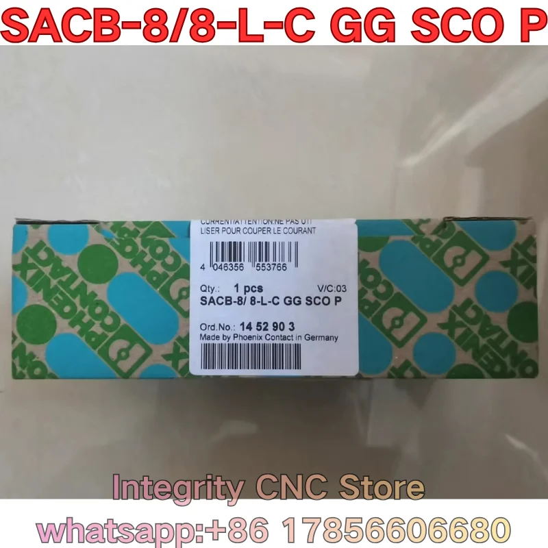 New SACB-8/8-L-C GG SCO P 1452903 PLC module Latest quotation in October 2026