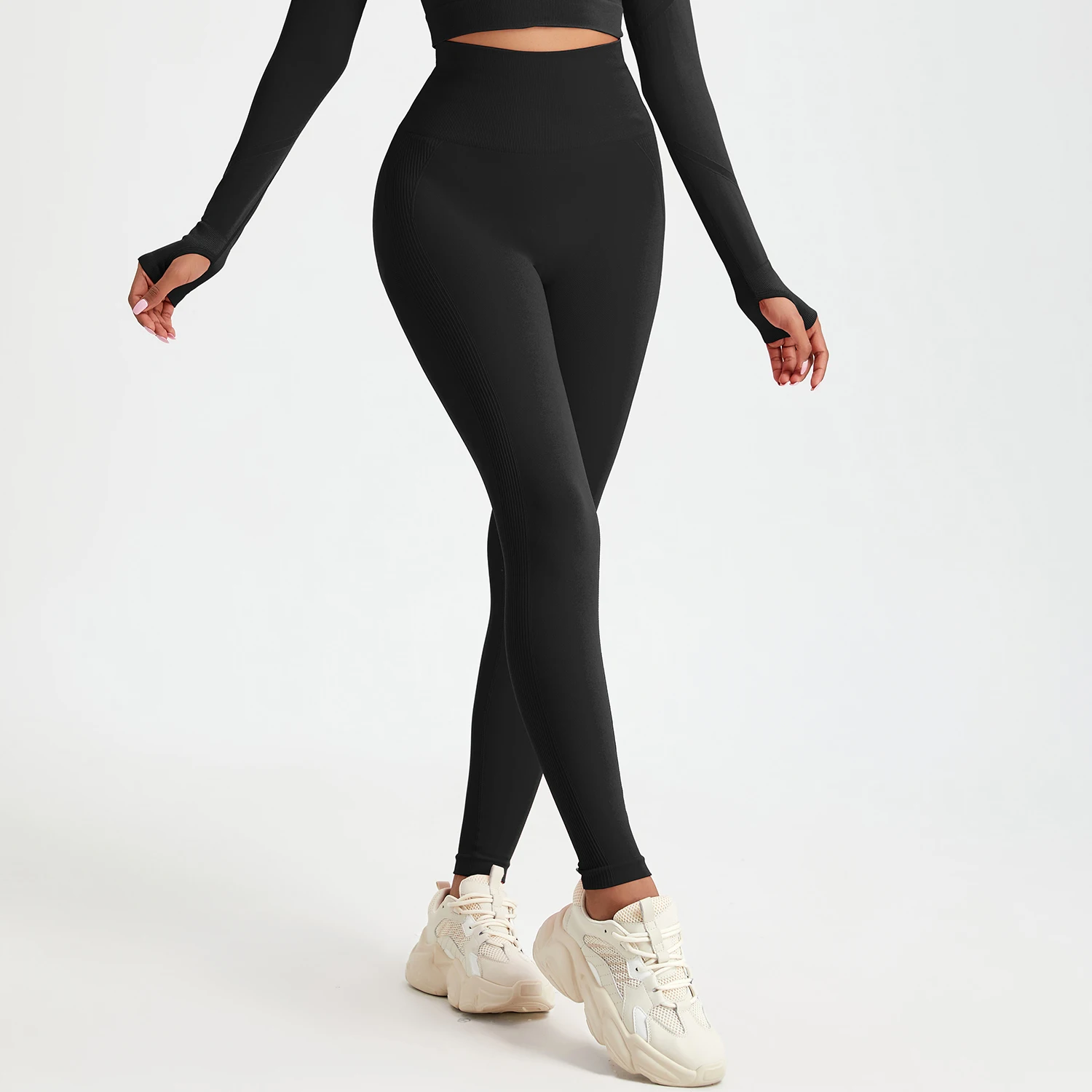 Workout Leggings for Women Tummy Control Butt Lifting Yoga Pants Gym Seamless Sports Leggings Stretch Fintness Tights Sportswear