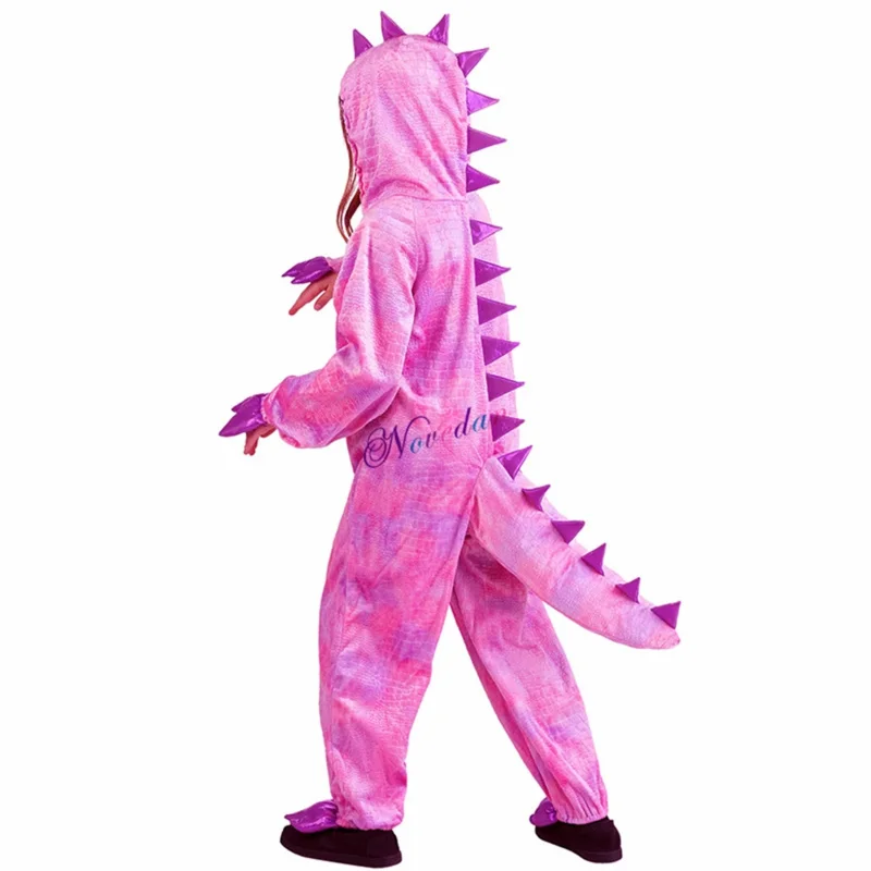 T Rex Dinosaur Costume Kids Mascot Cosplay Tyrant Saurio Rex Dino Fantasia Dinossauro Halloween For Boy Girl Cosplay Funny Suit