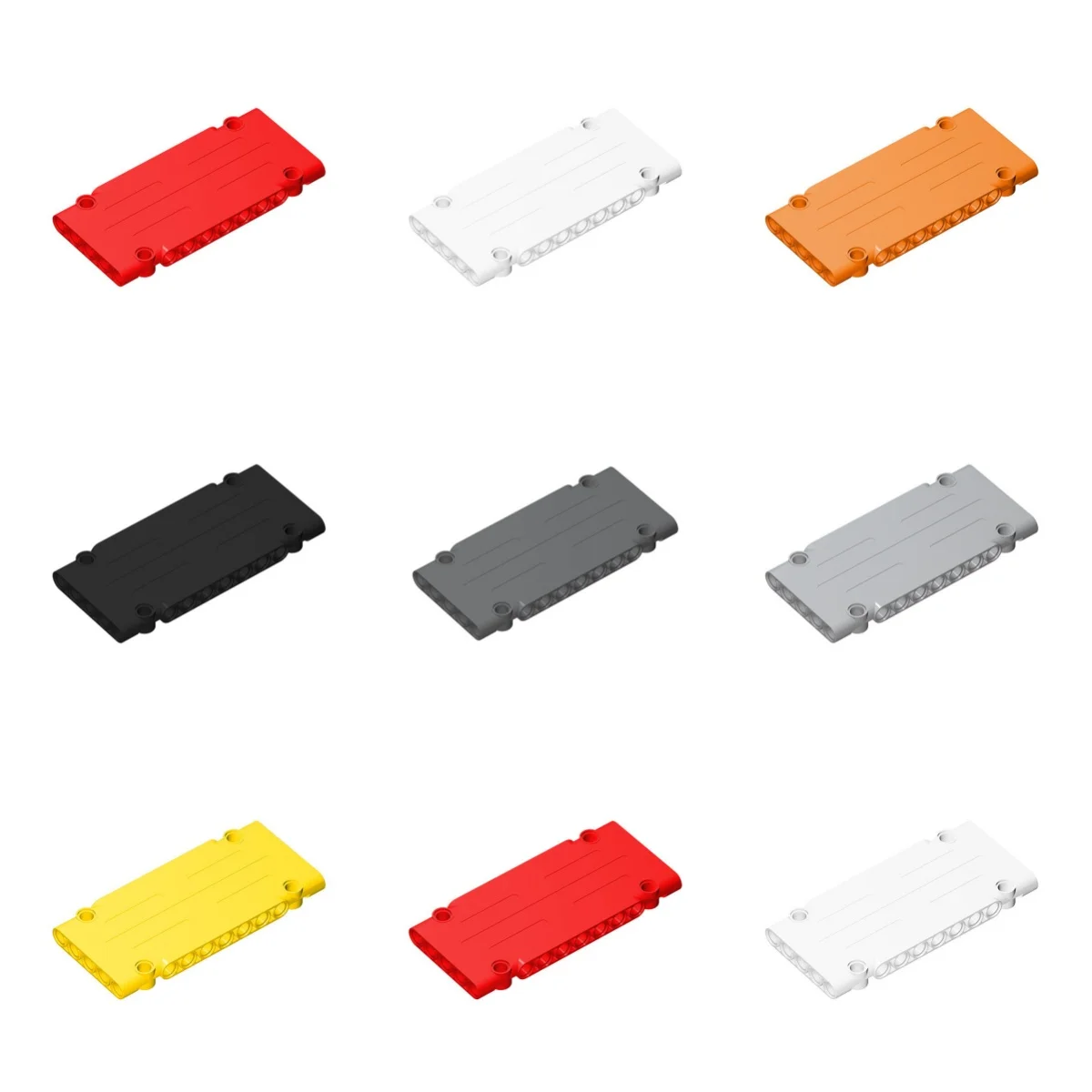 100pcs High-Tech Assemble Particle 64782 Panel Building Blocks Kit Replaceable Part Toys For Children Gifts