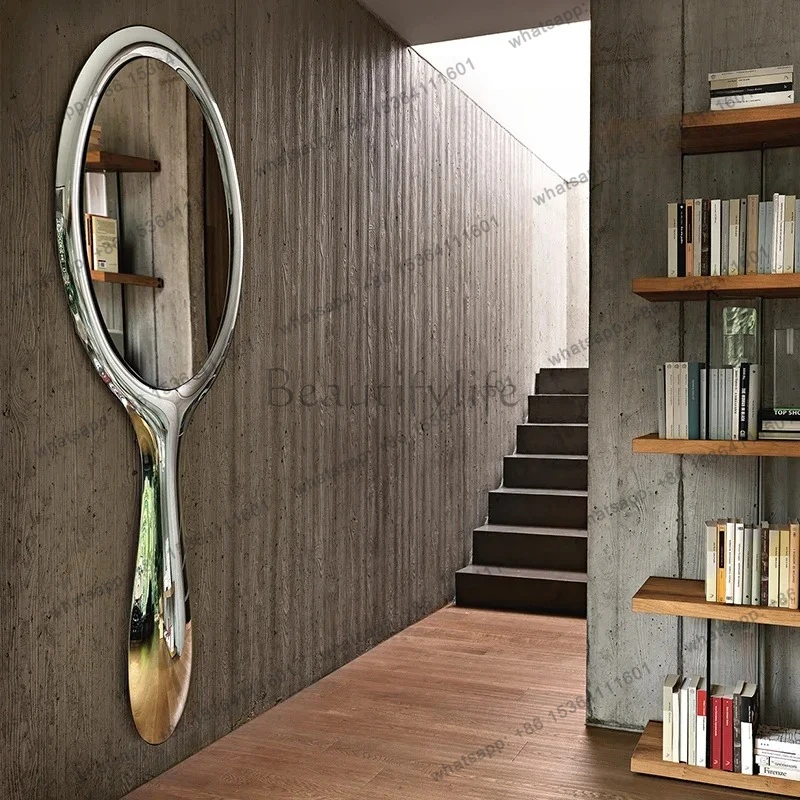 

Designer Creative Art Wall Hanging Decorative Mirror Floor Minimalist Home Clothing Store High-end Fashion