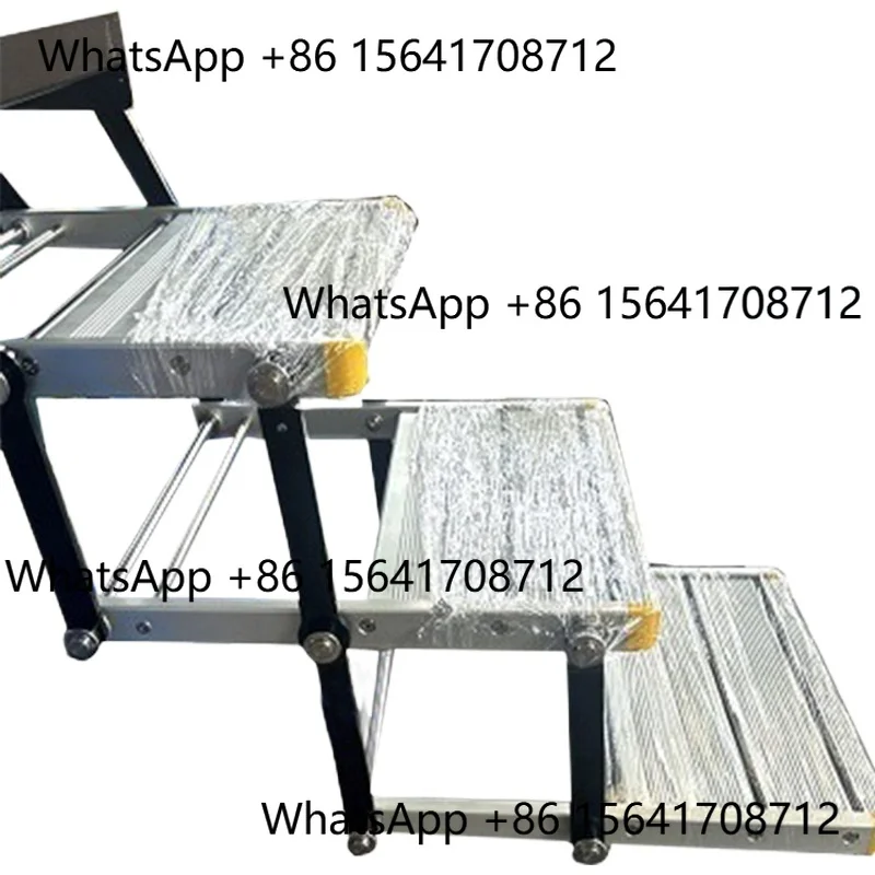 

Peiqi RV Three-layer Electric Step Modification Light Truck RV Special Vehicle Three-layer Electric Step Thickened Steel Pedal