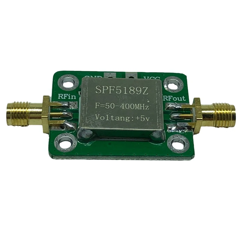 2X RF Amplifier, Low Noise LNA 50 To 4000Mhz SPF5189Z RF Amplifier For Amplifying FM HF VHF UHF Radio Signal