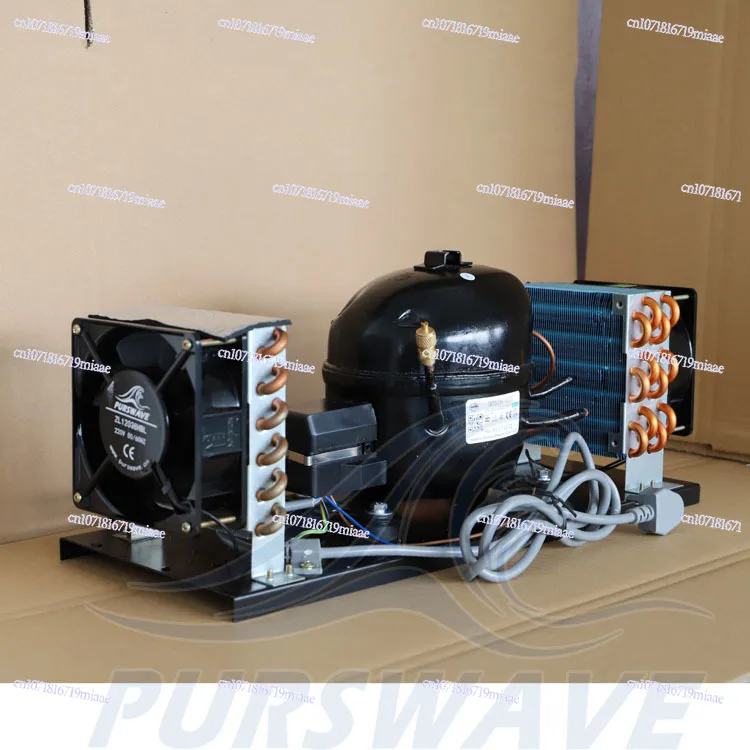 Exhaust Wave QD52A Small Air-cooled Unit 220VR134a Refrigeration Integrated Machine