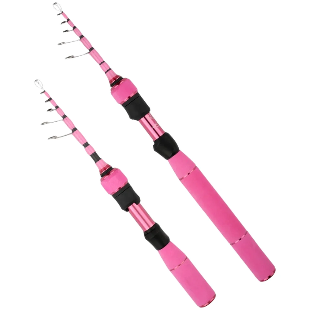 Carbon Telescopic Rod Offering Smooth Retraction and Extension Plus Porcelain Guides for Reduced Line Resistance