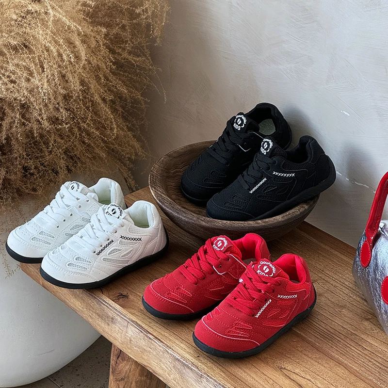 

Спортивная обувь для мальчиков и девочек, новые осенние детские кроссовки, нескользящая мягкая подошва, удобные детские школьные кроссовки на весь день, кроссовки