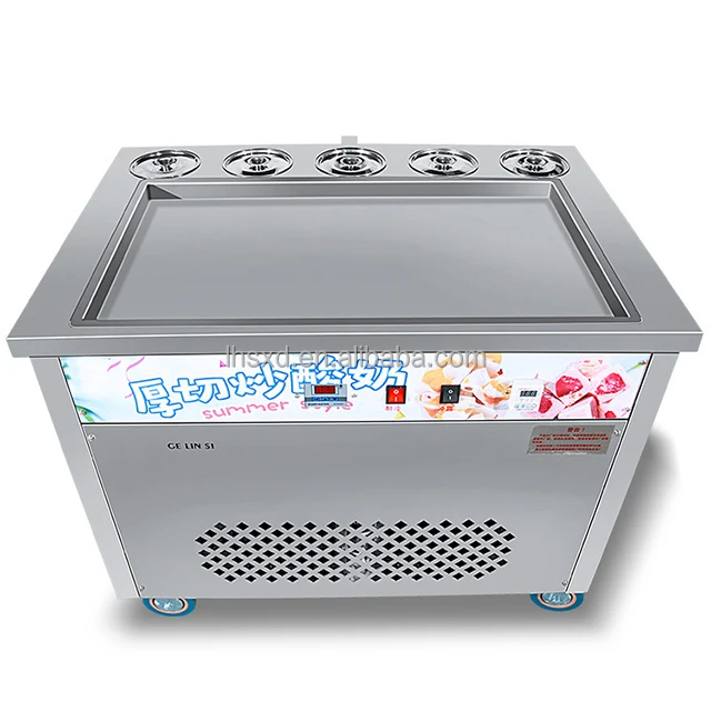 Commercial Type Yogurt Machine Fried Ice Cream Machine Roll Yogurt Ice Cream Machine