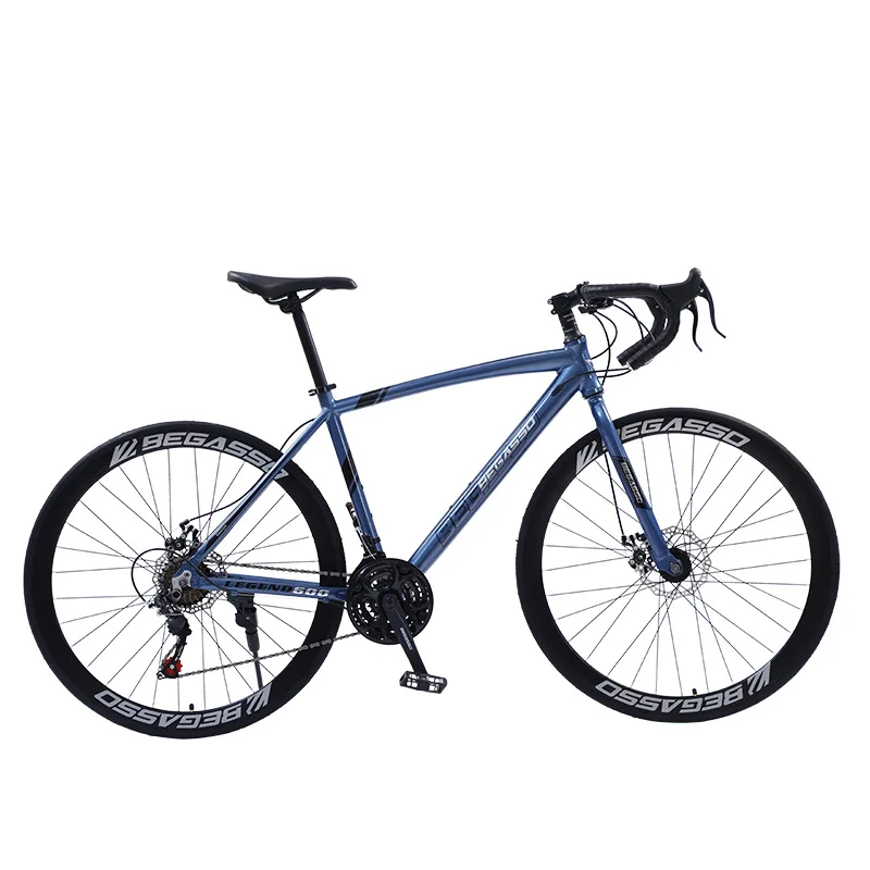 

Cross-border Wholesale Aluminum Alloy Road Bike Drop Bar Lightweight Racing Men's Adult Variable Speed Student Bicycle