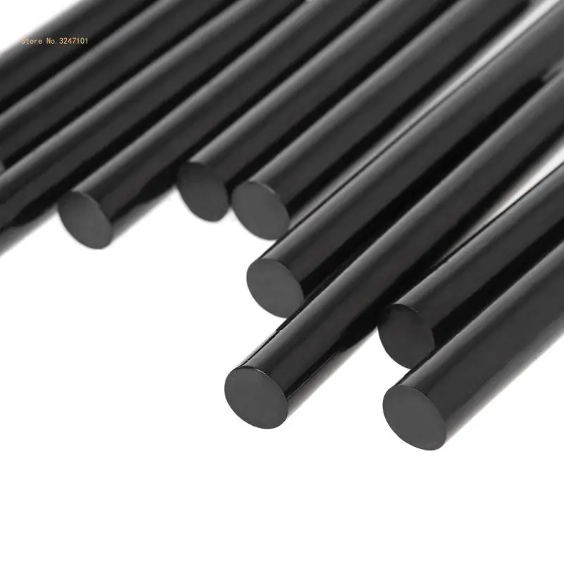 

10pcs Hot Melt Black High Adhesive 11mm For DIY Craft Toy Repair Tool Dropship