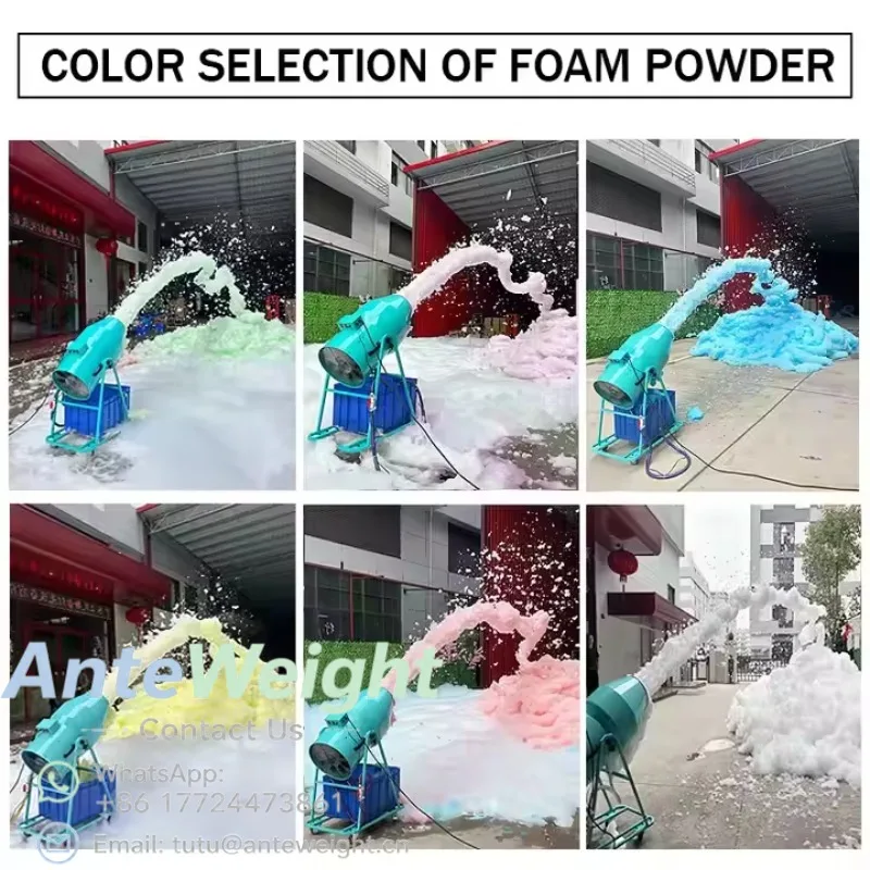 3000W Foam Machine Foam Machine Party  with Flight case Foam Machine  For Swimming Pools and Amusement Parks