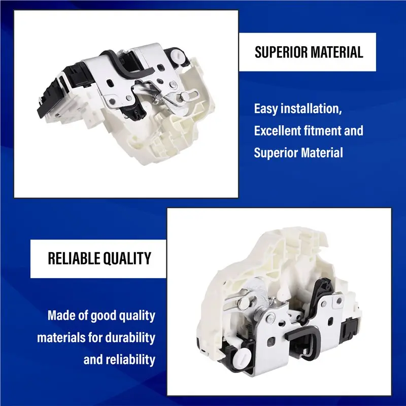 Efficientt-Rear Right Passenger Side Door Latch Speed Sensitive Power Lock Assembly 68282960AA For Jeep Wrangler Gladiator - view 3
