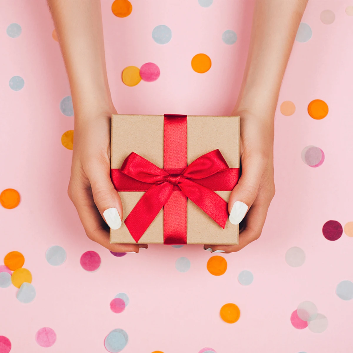 

Painted Nails Patches False Manicure Accessories Stickers for Art Fake Round Head