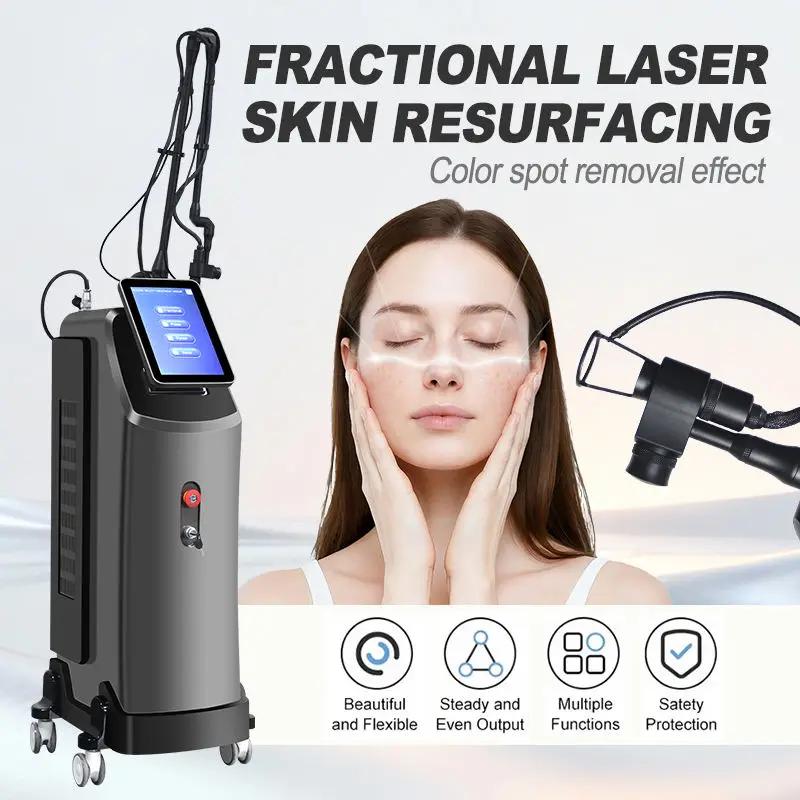 CO2 Lase Fractional Beauty Equipment Acne Scar Pigment Treatment Skin Rejuvenation Stretch Marks Repair Device