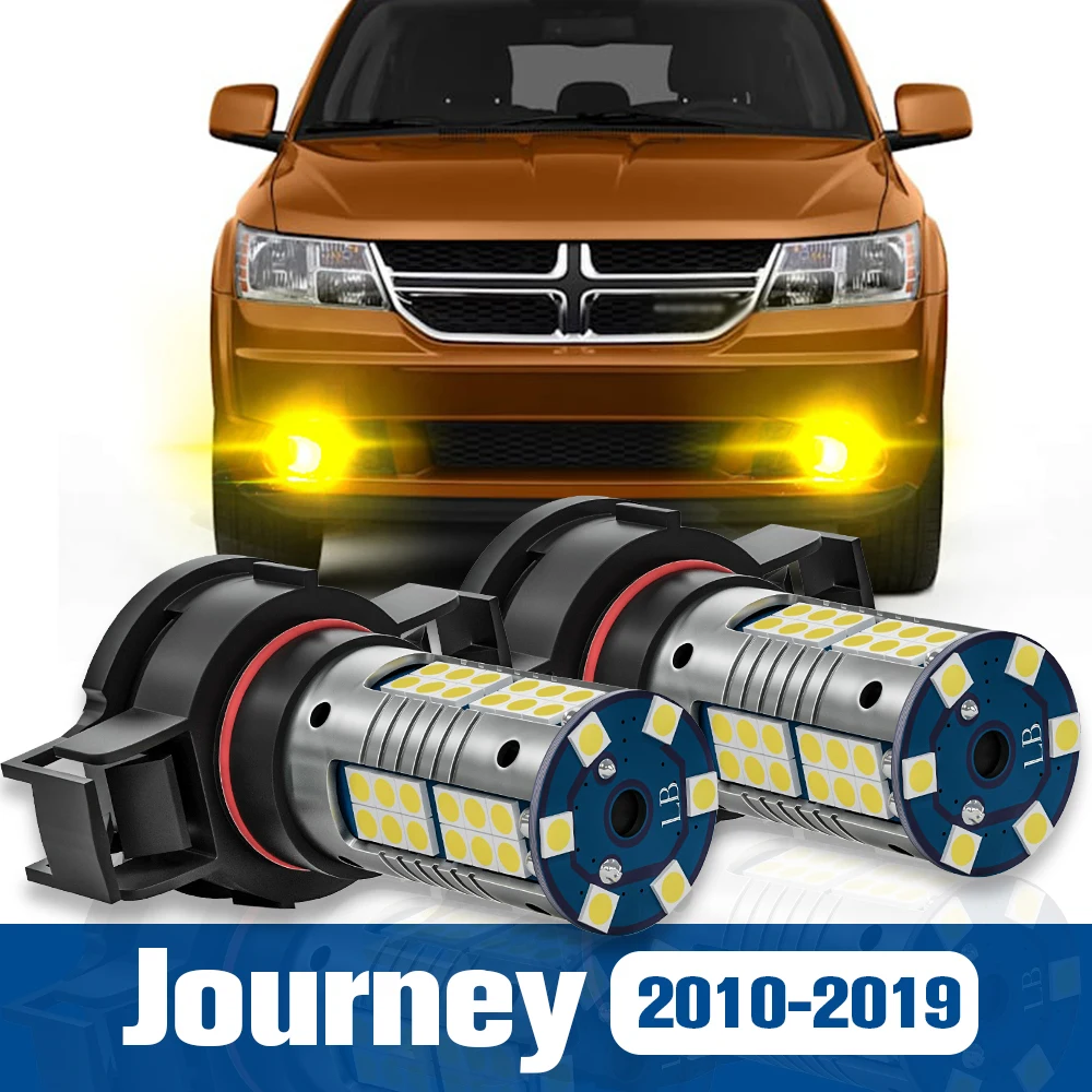 

2pcs LED Fog Light Blub Lamp Accessories Canbus For Dodge Journey 2010 2011 2012 2013 2014 2015 2016 2017 2018 2019
