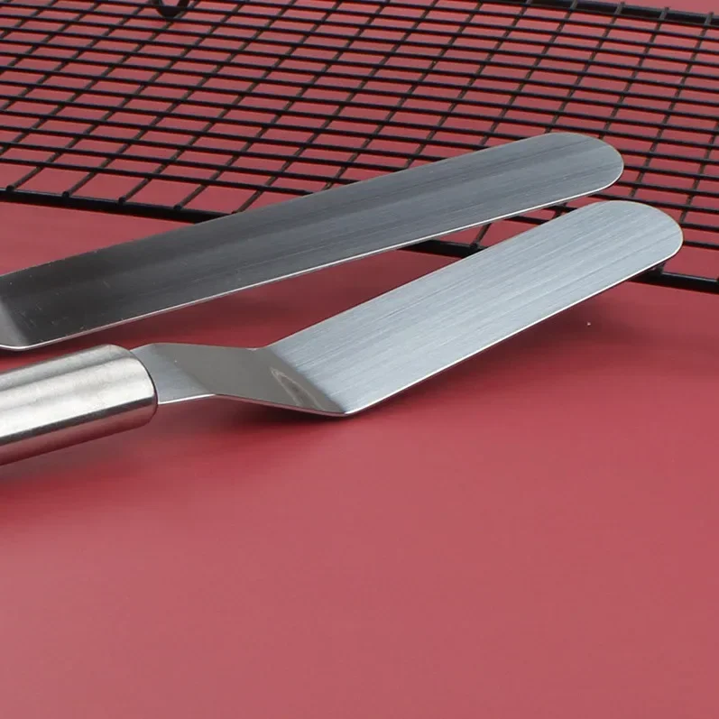 6/8/10/12 Inch Rvs Crème Icing Frosting Spatel Cake Diy Taart Decoreren Gereedschappen gebruiksvoorwerpen Accessoires