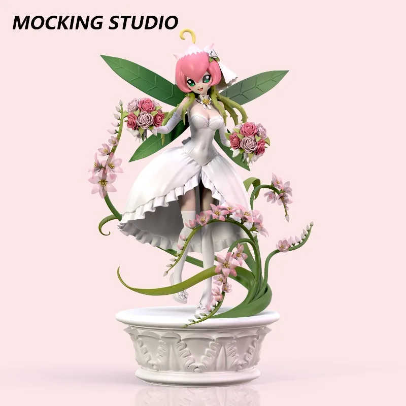 MOCKING STUDIO: Wedding Flower Fairy Beast GK Figure Model of The Flower Wedding Series Decorate Models, Collect Gifts,