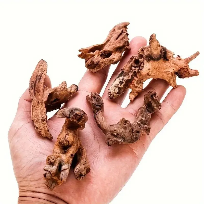 3/6/9PCS Micro Landschaft Dekoration 5-10CM Holz Zweige, Kleine Treibholz Für Aquarium, Aquarium ornamente Dekor Hause Haustier Werkzeug – Detail 3