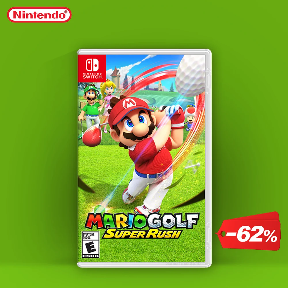 Mario Golf: Super Rush jeux switch, Nintendo Switch Game Deals, Mario Golf, Fungic Card, Sports Game, Console, 100% Nouveau