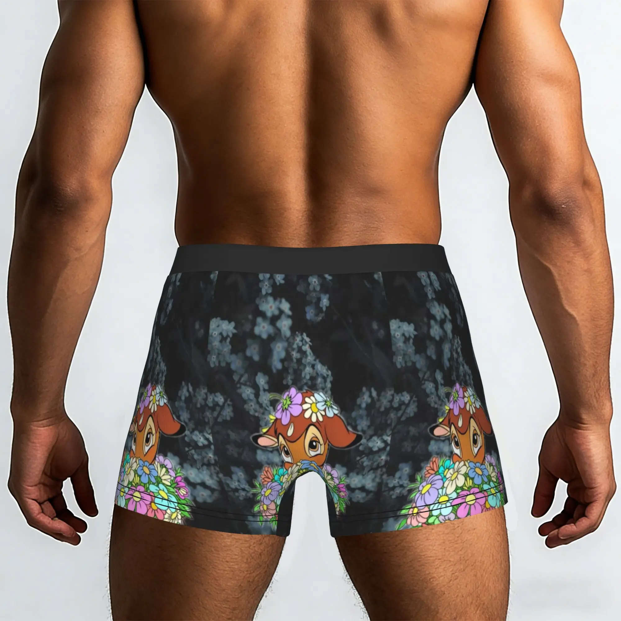 Custom B-Bambies Anime Boxers Shorts Mens  Briefs Underwear Fashion Underpants