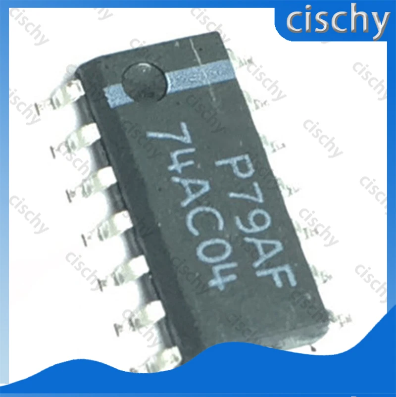 5pcs/lot 74AC04 74AC04SCX 74AC04SC SOP14 In Stock