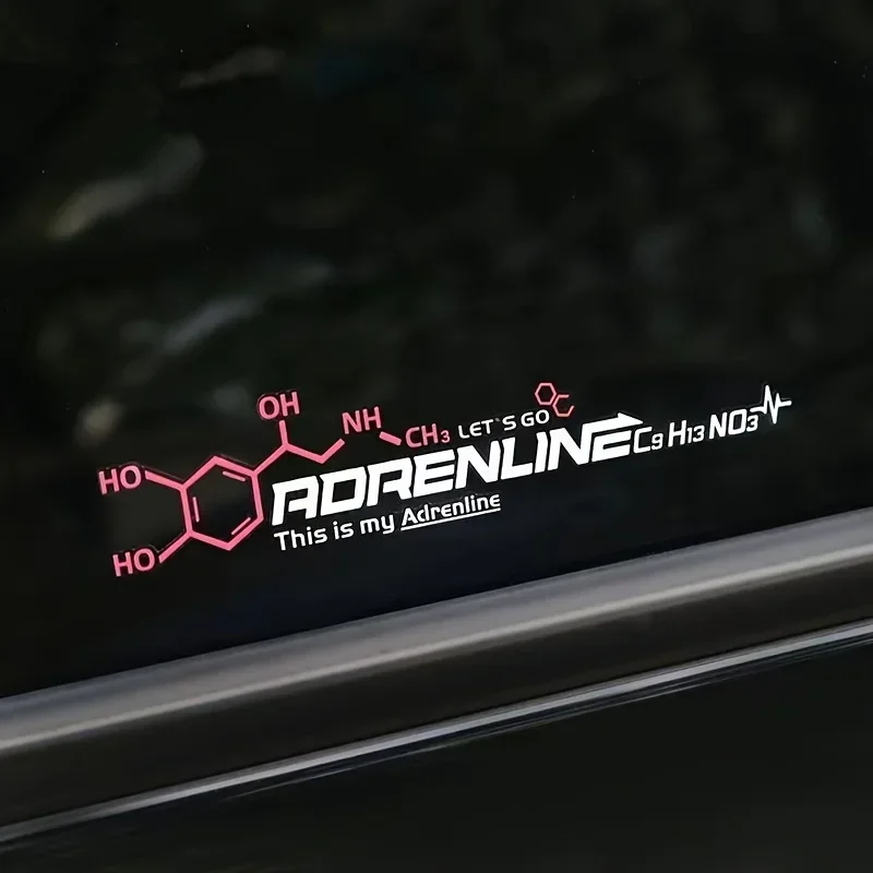 1PC Racing-Themed Vehicle Sticker for Car Motorcycle 