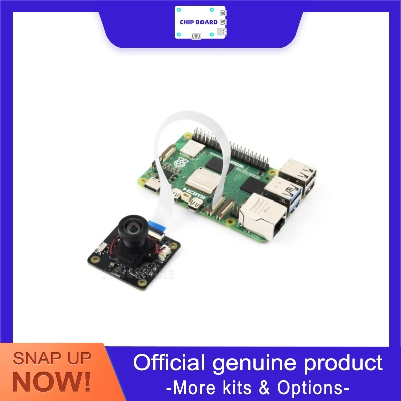 Waveshare IMX477 Twelve Megapixel Shooter with IR-CUT, Revision B Optic for Raspberry Pi, Jetson and RDK Rigs