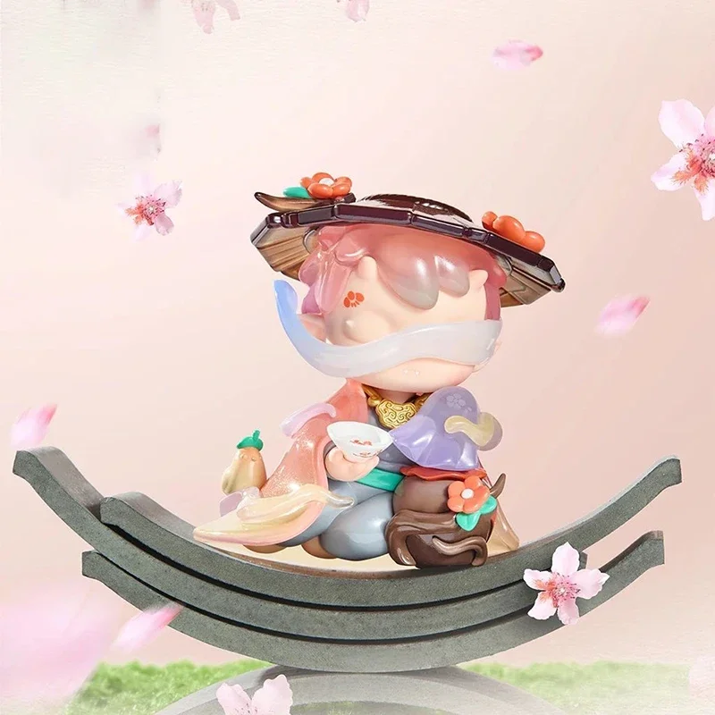 Lodii a música das montanhas e rios série caixa cega brinquedos kawaii anime figura de ação surpresa caixa mistério bonecas meninas presente