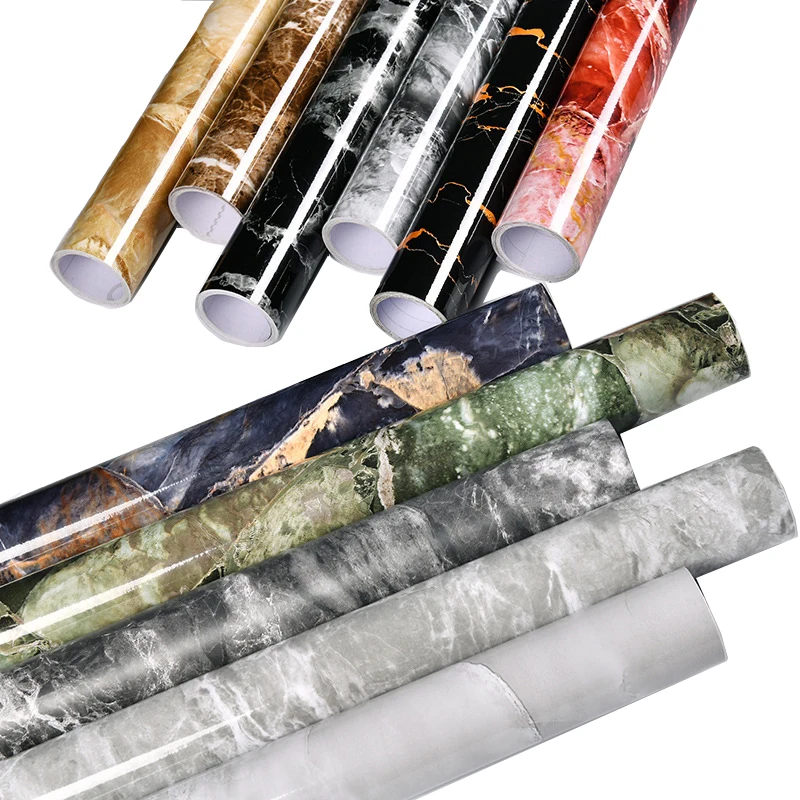 

Для 5/8 м виниловые мраморные водонепроницаемые обои для кухонной столешницы, полки шкафа, ПВХ, самоклеящиеся контактные настенные украшения, наклейка