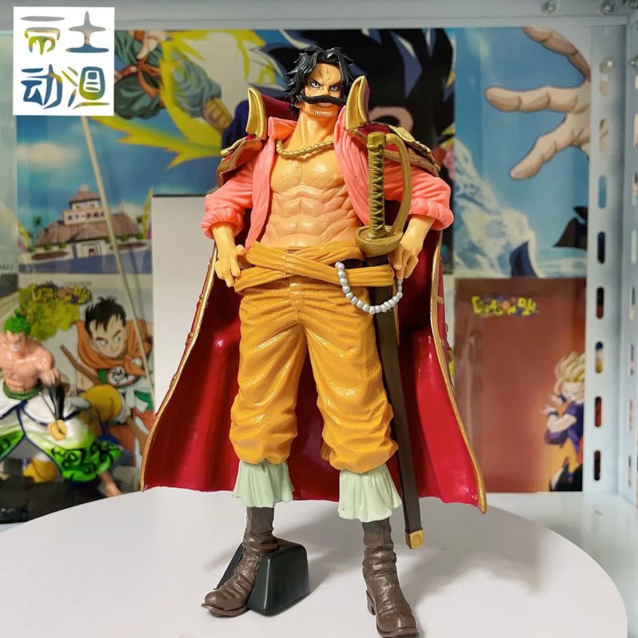 23cm One Piece Anime Figure Gol D Roger Koa King Of Artist Collection Model Dolls Banpresto Collectible Toy Birthday Gifts