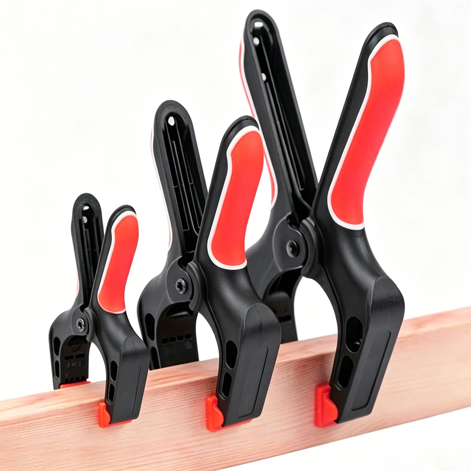 Plastic Spring Clamps 4/6/9 Inch Suitable for Workholding Hand Tools, DIY, Woodworking, Gluing, Clamping and Securing